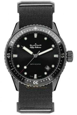 Blancpain Fifty Fathoms Bathyscaphe Ceramic and Liquid Metal 5000 0130 NABA