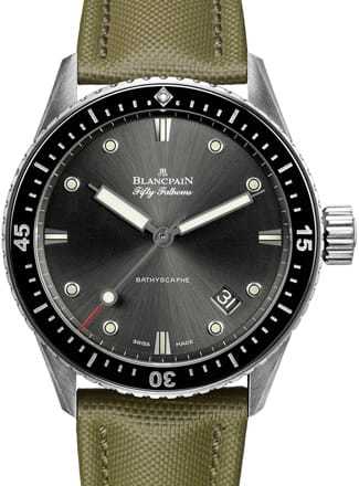 Blancpain Fifty Fathoms Bathscaphe Steel 5000 1110 K52A