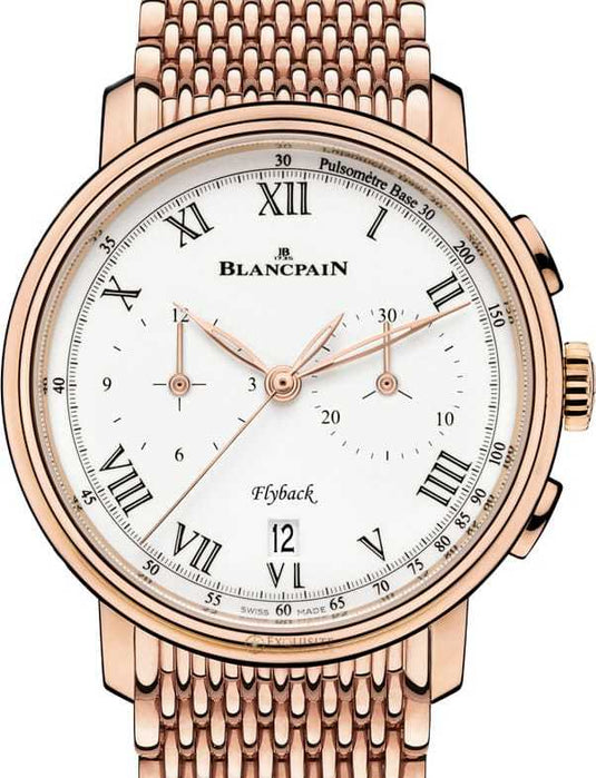 Blancpain Villeret Chronographe Flyback Pusometre 6680F 3631 MMB