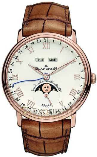 Blancpain Villeret Quantieme Complet 8 Jours 6639 3642 55B