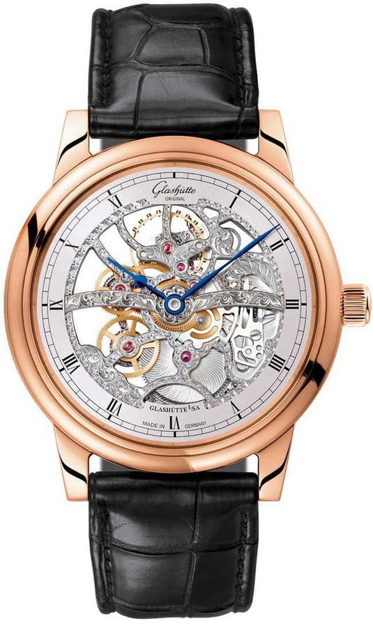 Glashütte Original Senator Manual Winding Skeletonized Edition 1-49-18-01-05-30