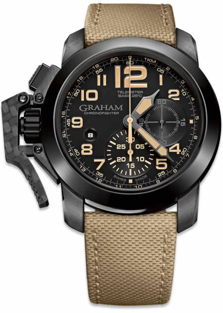 Graham Chronofighter Black Sahara 2CCAU.B02A