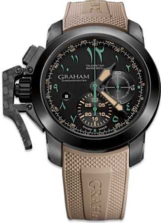 Graham Chronofighter Oversize Golden Dune 2CCAU.B12A.K93N