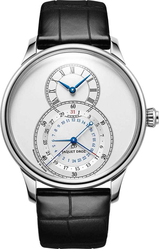Jaquet Droz Grande Seconde Dual Time Silver J016030240