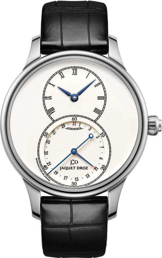 Jaquet Droz Grande Seconde Quantieme Ivory Enamel J007014200