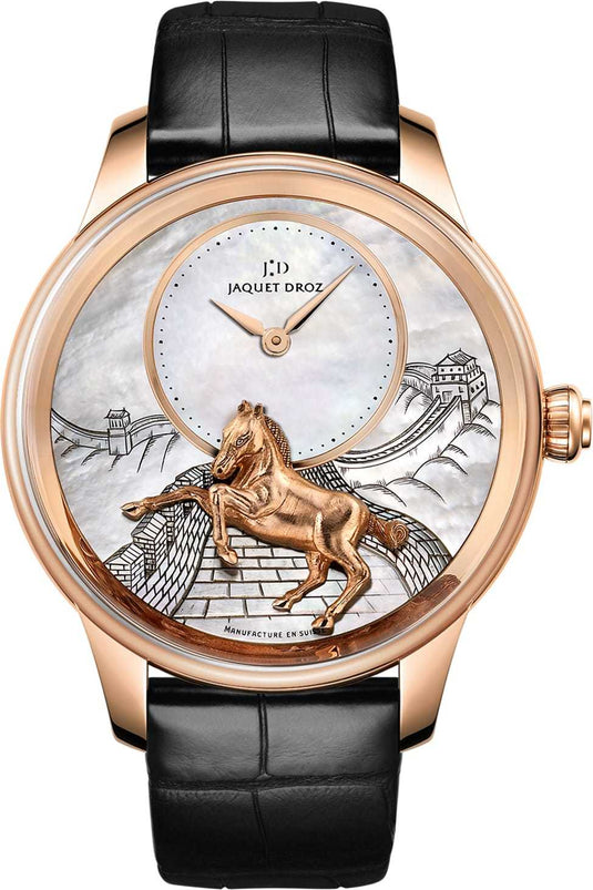 Jaquet Droz Petite Heure Minute Relief Horse J005023275