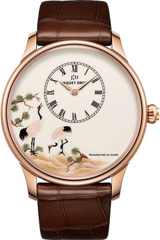 Jaquet Droz Petite Heure Minute Crane J005033226