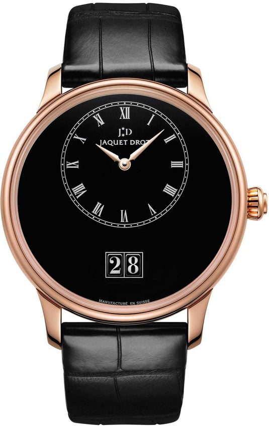 Jaquet Droz Grande Date Black Enamel J016933210