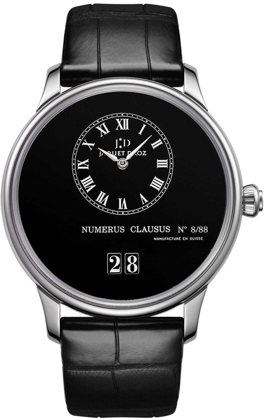 Jaquet Droz Grande Date Black Enamel J016934216