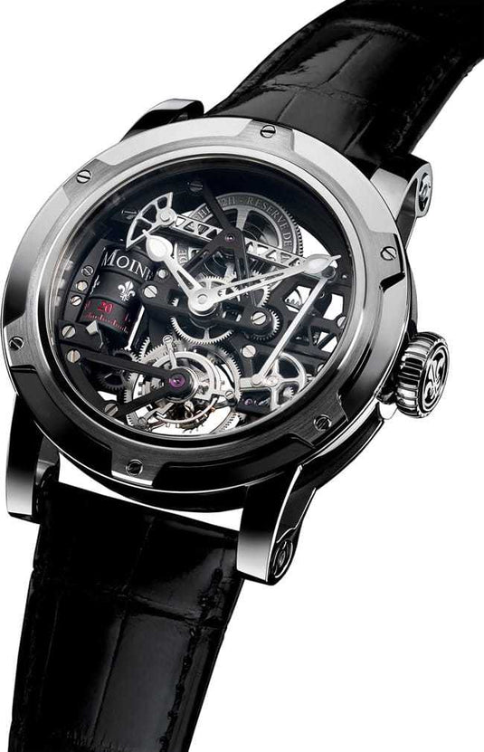 Louis Moinet Black Gold Derrick LM-43.70.03N