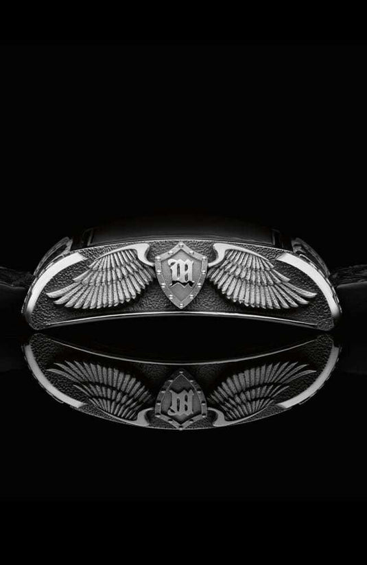 Strom Agonium Michaeli Silver Black Dial