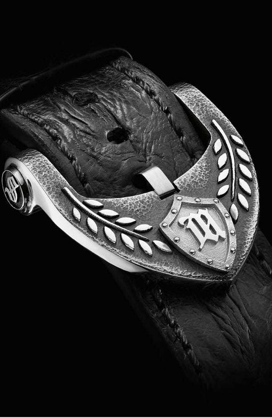 Strom Agonium Michaeli Silver Black Dial