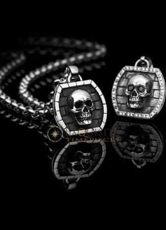Strom Agonium Memento Mori Carpe Diem Pendant