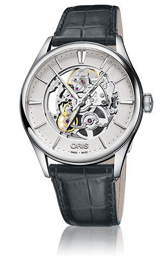 Oris Artelier Skeleton 01-734-7721-4051-07-5-21-61FC