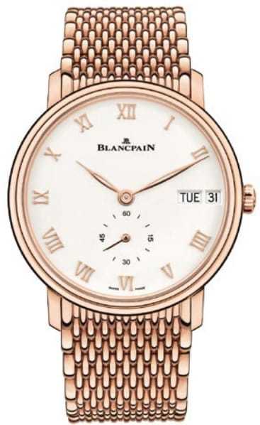 Blancpain Villeret Jour Date on Bracelet