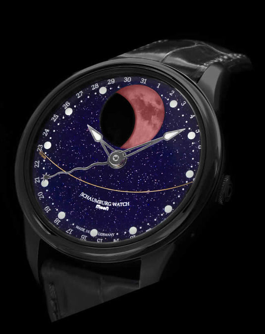 Schaumburg Watch Blood Moon Galaxy PVD