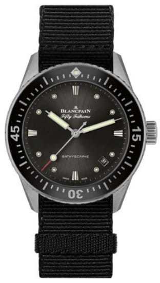 Blancpain Fifty Fathoms Bathyscaphe 5100B 1110 NABA