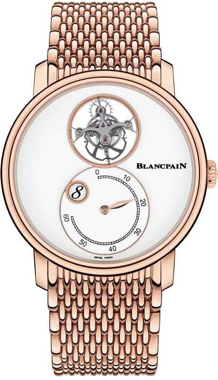 Blancpain Villeret Tourbilllon Volant Heure Sautante Minute Retrograde 66260 3633 MMB