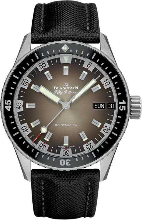 Blancpain Fifty Fathoms Bathyscaphe Day Date 70s 5052 1110 B52A