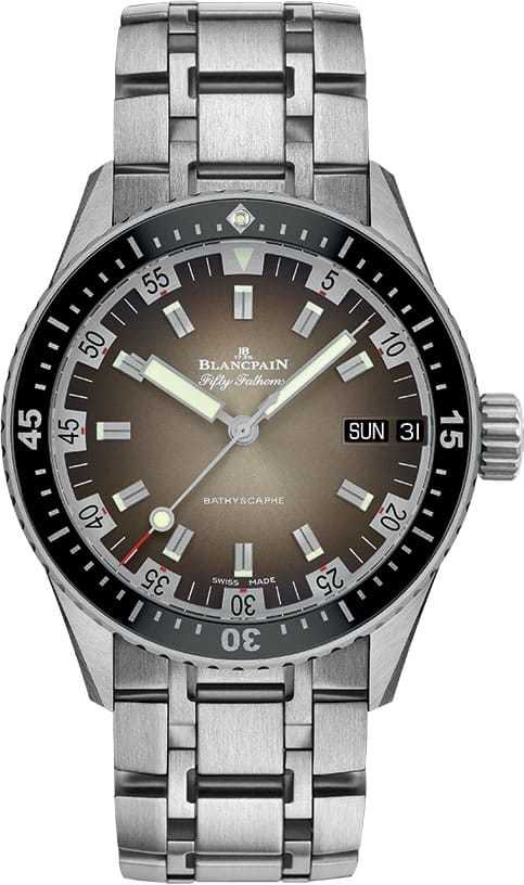 Blancpain Fifty Fathoms Bathyscaphe Day Date 70s 5052 1110 70B