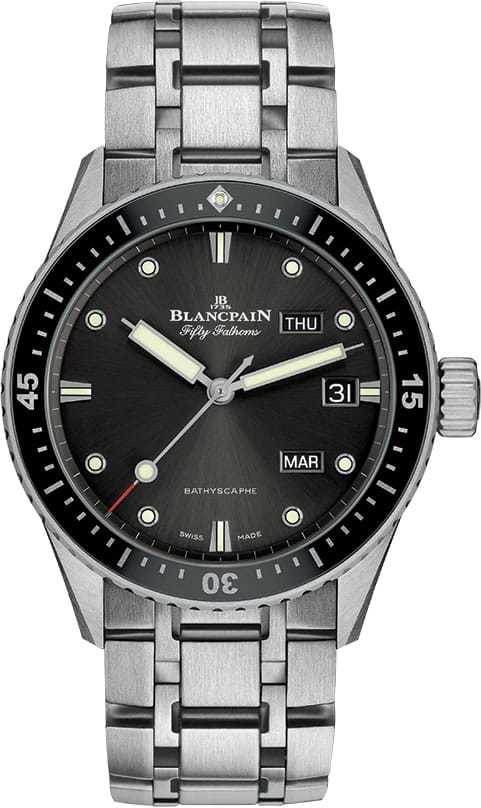 Blancpain Fifty Fathoms Bathyscaphe Quantieme Annuel  5071 1110 70B