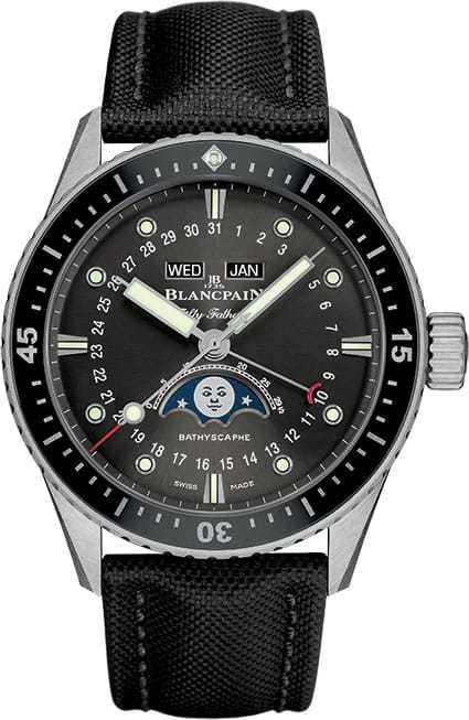 Blancpain Fifty Fathoms Bathyscaphe Quantieme Complet