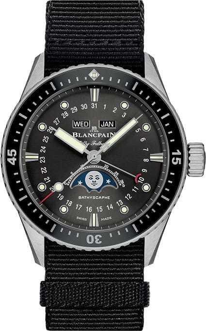 Blancpain Fifty Fathoms Bathyscaphe Quantieme Complet 5054 1110 NABA