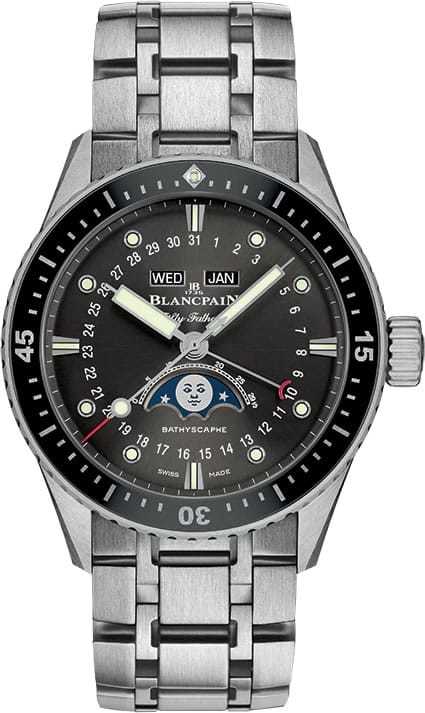 Blancpain Fifty Fathoms Bathyscaphe Quantieme Complet 5054 1110 70B