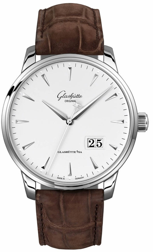 Glashütte Original Senator Excellence Panorama Date White Dial 1-36-03-05-02-02