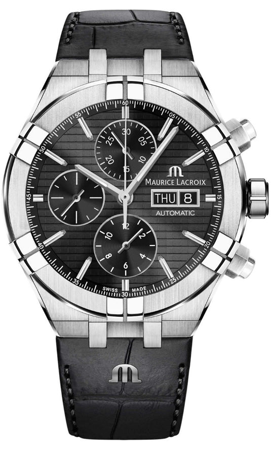 Maurice Lacroix Aikon Automatic Chronograph Black AI6038-SS001-330-1
