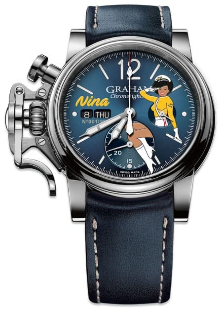 Graham Chronofighter Vintage Nose Art Limited Edition