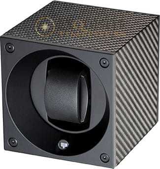 Swiss Kubik Watch Winder Single Black Carbon Fibre