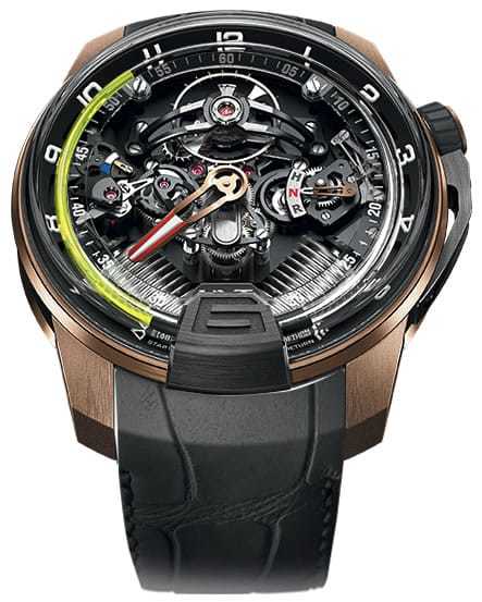 HYT H2 Black DLC & Pink Gold