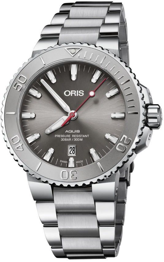 Oris Aquis Date Relief on Bracelet