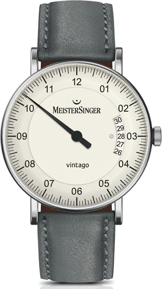 MeisterSinger Vintago Opaline Silver
