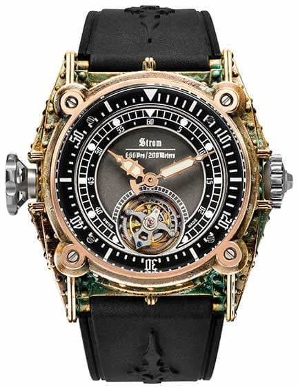 Strom Agonium Nethuns II Aes Tourbillon Bronze