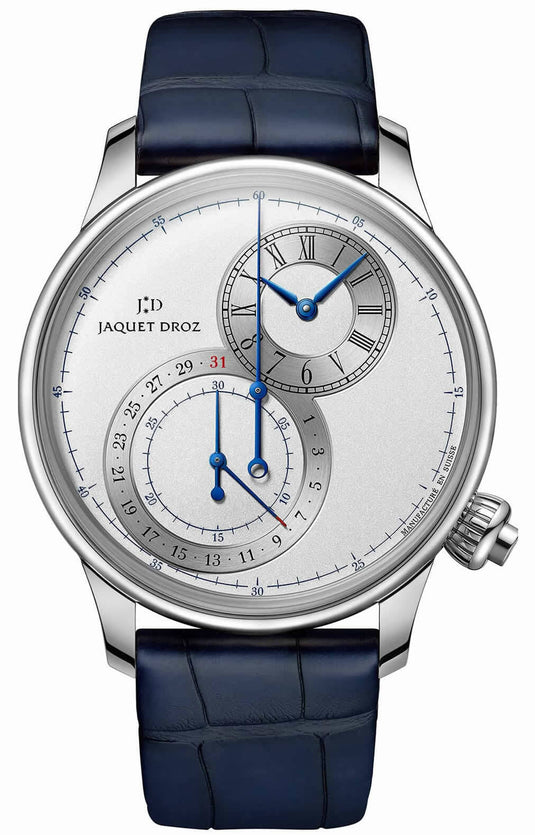 Jaquet Droz Grande Seconde Off-centered Chronograph Silver