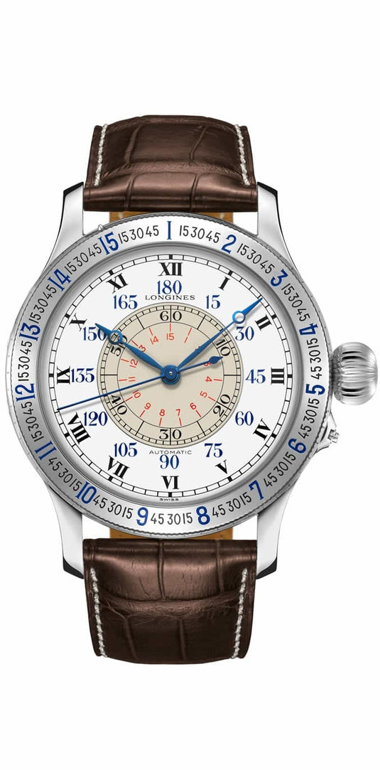 Longines Lindbergh Hour Angle Watch 47mm Automatic