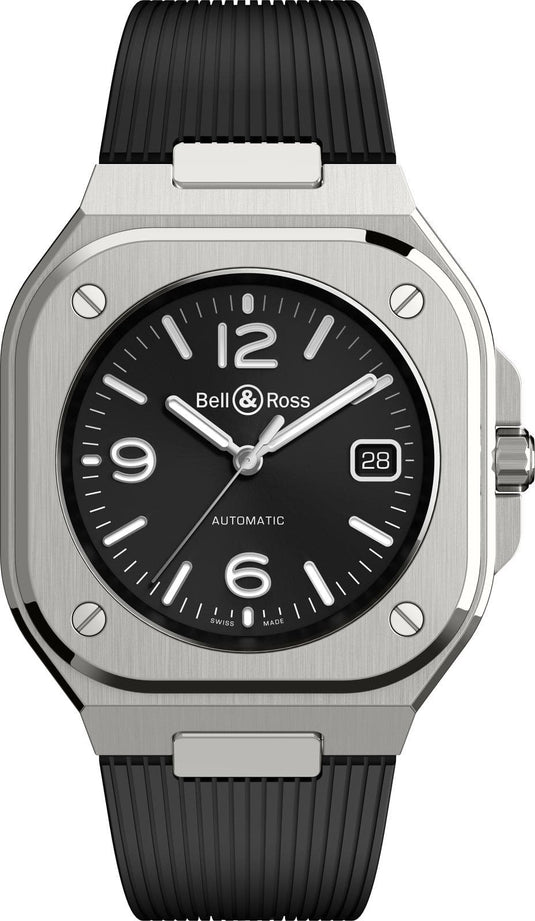 Bell & Ross BR 05 Black on Strap BR05A-BL-ST/SRB