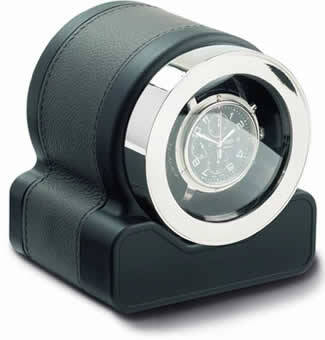 Scatola Del Tempo Rotor One Gray Leather