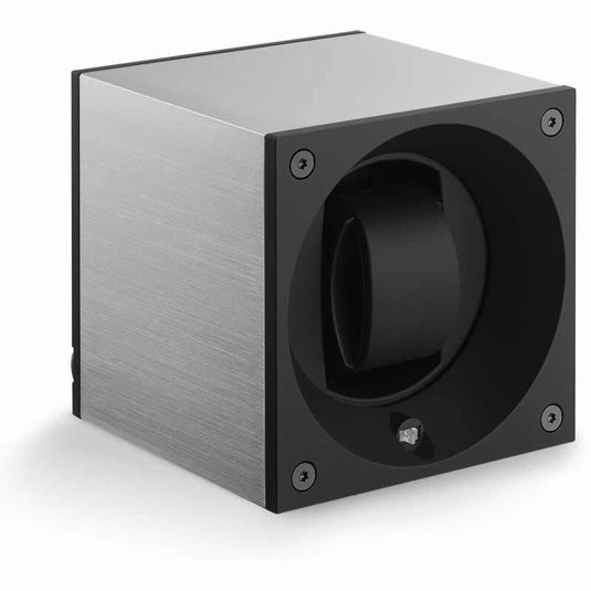 SwissKubik Watch Winder Single Natural Brushed