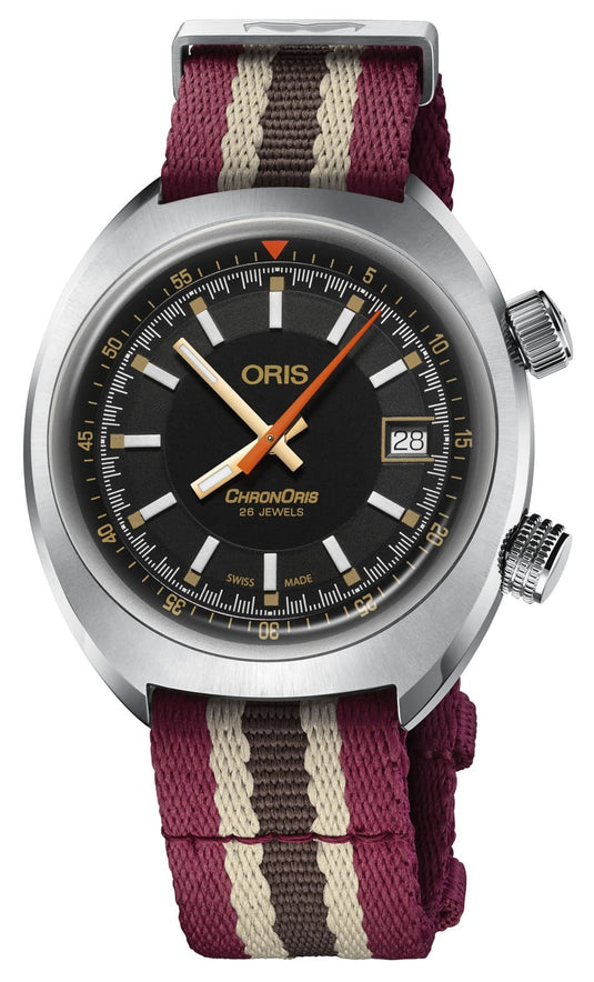 Oris Chronoris Movember Edition on Bracelet