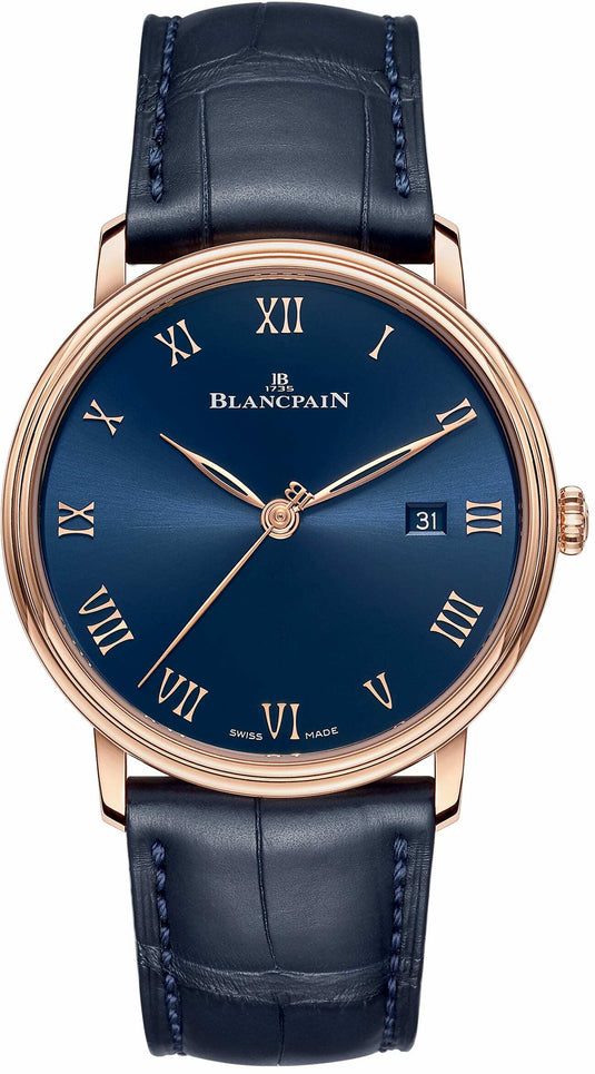 Blancpain Villeret Ultraplate Blue Dial