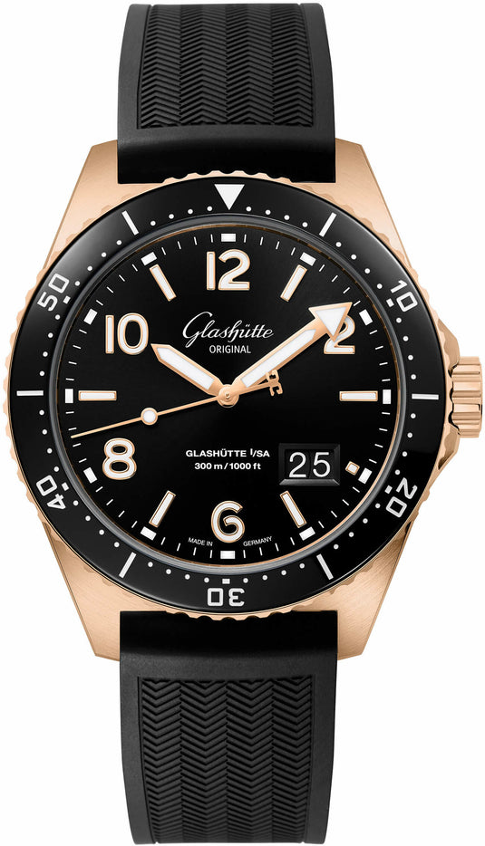 Glashütte Original SeaQ Panorama Date Red Gold