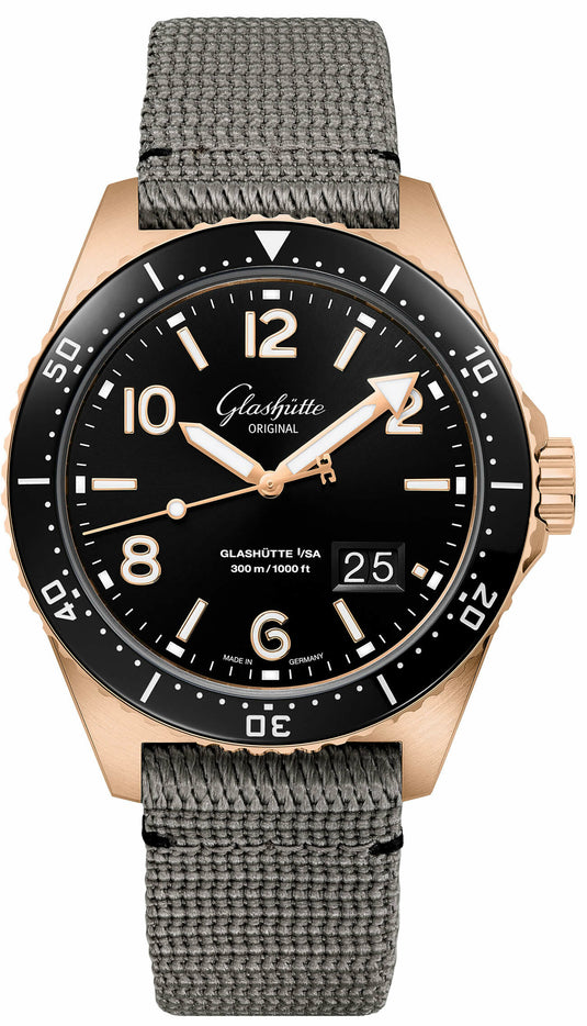 Glashütte Original SeaQ Panorama Date Red Gold