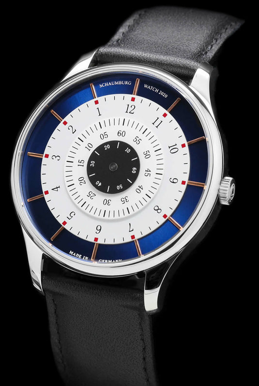 Schaumburg Watch Classoco Cocktail Blue Jacked