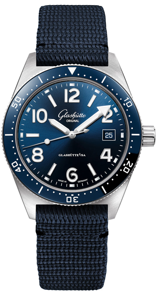 Glashütte Original SeaQ Blue Dial 39.5mm