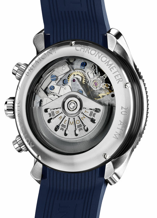 Bremont Supermarine Chronograph Blue Dial on Bracelet