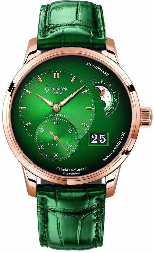 Glashütte Original PanoMaticLunar Lush Forest Green Dial 1-90-02-23-35-61