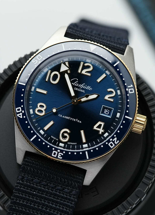 Glashütte Original SeaQ Bi-Color 1-39-11-10-90-34